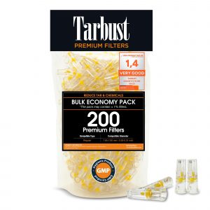 Tarbust 300 Cigarette Filters Tips for Regular and King Size, Smart Tar Filters for Cigarettes, 300 Plastic 8mm Mouthpiece for Smoking