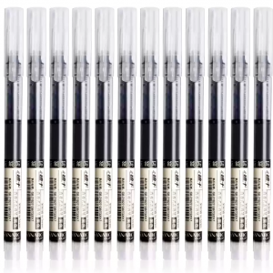 Black 0.5mm liquid rollerball pen